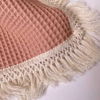 Picture of Custom Embroidered Baby Blanket - Custom Embroidered Baby Blanket - Custom Waffle Tassel Blanket