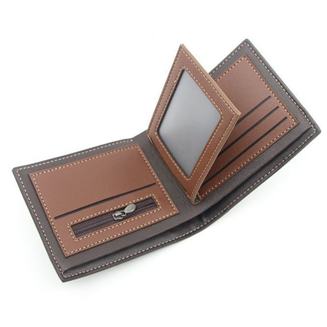 Picture of Custom Photo Wallets for Men - Personalized Name Wallet for Dads - Nice Father's Day Gift