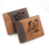 Picture of Custom Photo Wallets for Men - Personalized Name Wallet for Dads - Nice Father's Day Gift