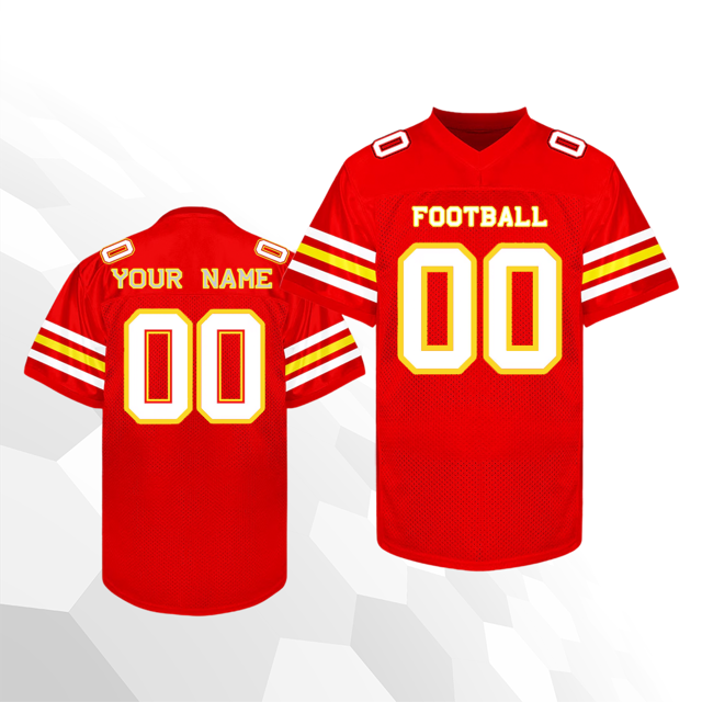 Picture of Custom Football Jerseys - Personalized Name, Number, and Logo Jerseys - Gifts for Fans
