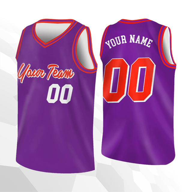 Picture of Custom Basketball Jerseys - Custom Team Name and Number - Basketball Jerseys for Basketball Enthusiasts