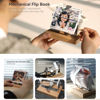 Picture of Custom Photo Flipbook - Personalised Flip Album with Wooden Base - Home Decor