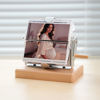 Picture of Custom Photo Flipbook - Personalised Flip Album with Wooden Base - Home Decor