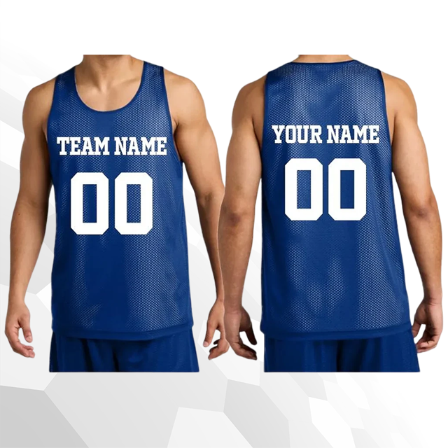 Picture of Custom Jersey Vests - Custom Basketball Jerseys - Custom Name and Number Jersey Vests