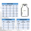 Picture of Custom Jersey Vests - Custom Basketball Jerseys - Custom Name and Number Jersey Vests