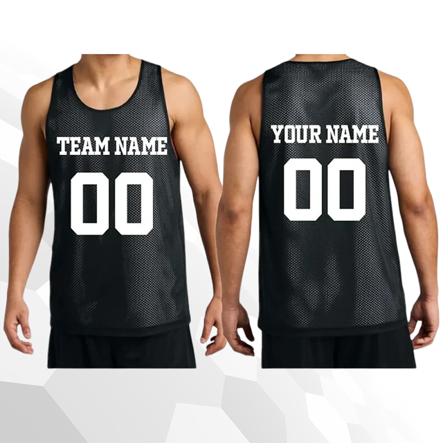 Picture of Custom Jersey Vests - Custom Basketball Jerseys - Custom Name and Number Jersey Vests