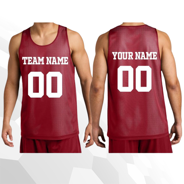 Picture of Custom Jersey Vests - Custom Basketball Jerseys - Custom Name and Number Jersey Vests