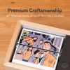 Picture of Custom Motorized Flip Book - Auto Page Turning - Rechargeable Personalised Flip Album with Wooden Frame - Home Decor