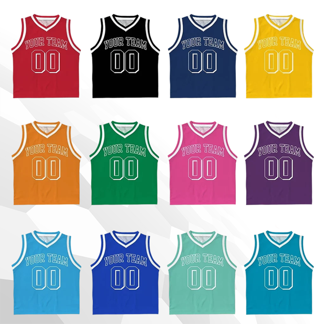Picture of Custom Jerseys - Custom Team Name and Number - Personalized Unisex Basketball Jerseys