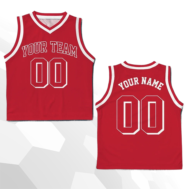 Picture of Custom Jerseys - Custom Team Name and Number - Personalized Unisex Basketball Jerseys
