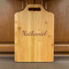 Picture of Personalized Single Name Cutting Board - Custom Cutting Board for Lovely Person - Best Anniversary Gift