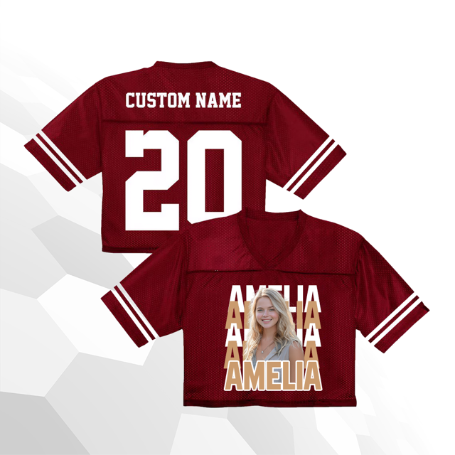 Picture of Custom Women's Jerseys - Personalized Short Jerseys - Custom Team Name and Number
