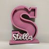 Picture of Personalized Wooden Letter Piggy Bank - Custom Name Coin Bank for Kids & Adults - Decorative Alphabet Money Box Gift