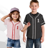 Picture of Custom Family Jerseys - Personalized Name and Number Jerseys - Custom Striped Baseball Jerseys