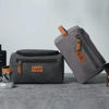 Picture of Custom Canvas Toiletry Bag for Men - Personalized Bags for Groomsmen - Travel Bag For Him