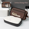 Picture of Custom PU Leather Toiletry Bag - Travel Bags For Men - Father's Day Gifts - Birthday Gift