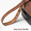 Picture of Custom PU Leather Toiletry Bag - Travel Bags For Men - Father's Day Gifts - Birthday Gift