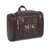 Picture of Custom Large Capacity PU Leather Toiletry Bag - Travel Bag For Men - Father's Day Gift - Groomsmen Gifts