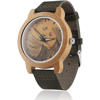 Picture of Personalized Watches - Personalized Bamboo Wood Photo Watch - Engraved with Text, Birthday Gift for Women and Men
