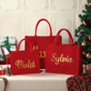 Picture of Custom Christmas Gift Tote Bag - Personalised Gift Bag