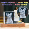 Picture of Personalized 3D Crystal Photo Landscape Large Candle Holder– Engraved Crystal Keepsake with Your Photo