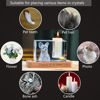 Picture of Personalized 3D Crystal Photo Landscape Large Candle Holder– Engraved Crystal Keepsake with Your Photo