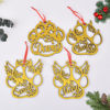 Picture of Personalized Dog Paw Ornament - Personalized Christmas Name Ornament - Custom Name Pet Ornament - Christmas Tree Ornament