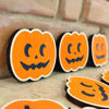 Picture of Personalized Wooden Puzzle Name Board - Halloween Themed - Witch Switch Style - Halloween Baby Toddler Gift