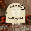 Picture of Custom DIY Halloween Baby Footprint Art - Baby's First Halloween - Personalised Wooden Footprint Sign