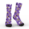 Picture of Halloween Custom Face Socks - Cute Funny Halloween - Personalized Socks for Men Women Kids
