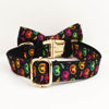 Picture of Personalized Pet Name Collar Set - Halloween Theme Series - Engraved Pet Name Tag Metal Buckle