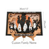 Picture of Custom Halloween Ghost Family Sign - Personalised Wooden Halloween Family Sign - Halloween Decor