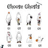 Picture of Custom Halloween Ghost Family Sign - Personalised Wooden Halloween Family Sign - Halloween Decor