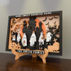 Picture of Custom Halloween Ghost Family Sign - Personalised Wooden Halloween Family Sign - Halloween Decor