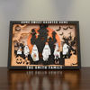 Picture of Custom Halloween Ghost Family Sign - Personalised Wooden Halloween Family Sign - Halloween Decor