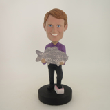 Picture of Custom Bobblehead Doll: Big Catch Fisherman