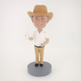 Picture of Custom Bobblehead Doll: Cowboy Drinking