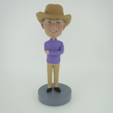 Picture of Custom Bobblehead Doll: Cowboy Hands Crossing
