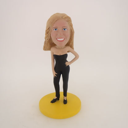 Picture of Custom Bobblehead Doll: Black Vest Girl