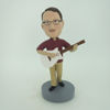 Picture of Custom Bobblehead Doll: Male With Acoustic Guitar