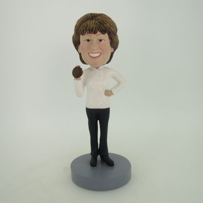 Picture of Custom Bobblehead Doll: Cooking Woman