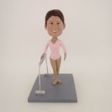 Picture of Custom Bobblehead Doll: Female Horizontal Bar Players