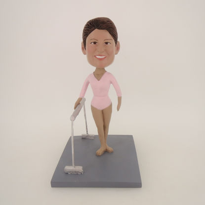 Picture of Custom Bobblehead Doll: Female Horizontal Bar Players