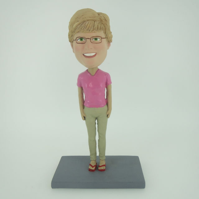 Picture of Custom Bobblehead Doll: Glass Girl