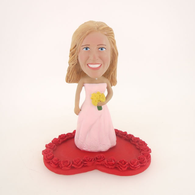 Picture of Custom Bobblehead Doll: Rose Wedding Woman