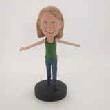Picture of Custom Bobblehead Doll: Waiting for Hug Girl