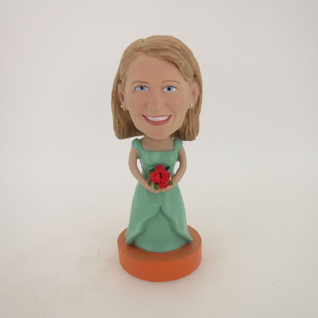 Picture of Custom Bobblehead Doll: Wedding Woman
