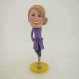 Picture of Custom Bobblehead Doll: Windbreaker Woman