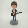 Picture of Custom Bobblehead Doll: Guitar Woman