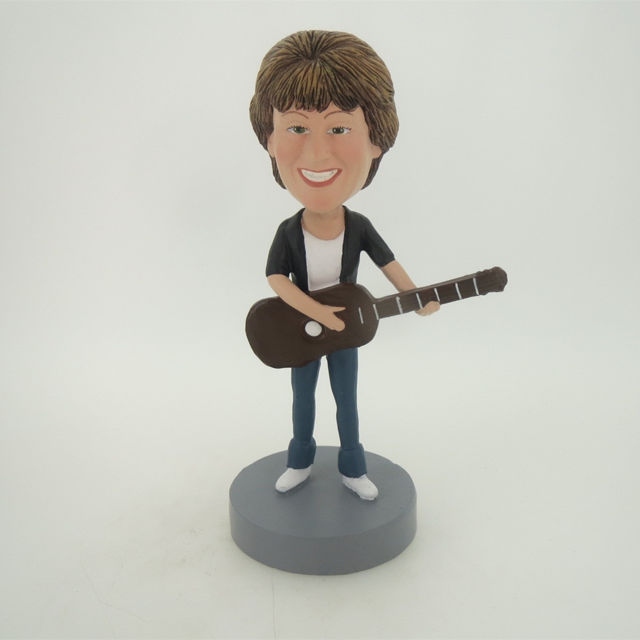 Picture of Custom Bobblehead Doll: Guitar Woman